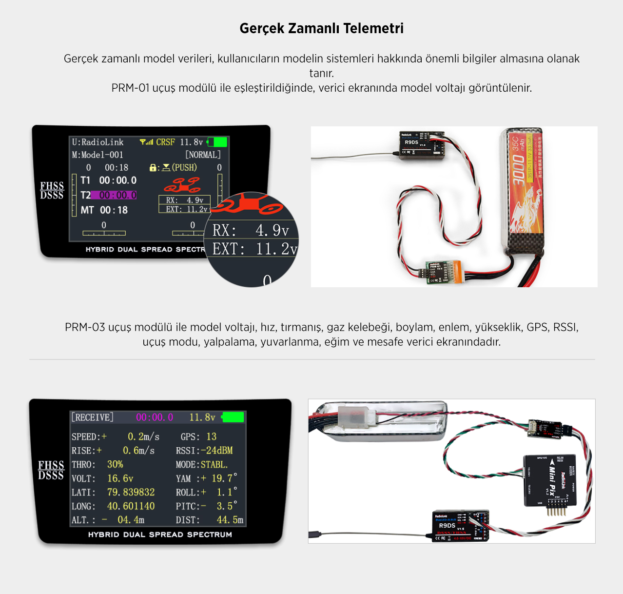 RADIOLINK RC4GS V2 Uzaktan Kumanda