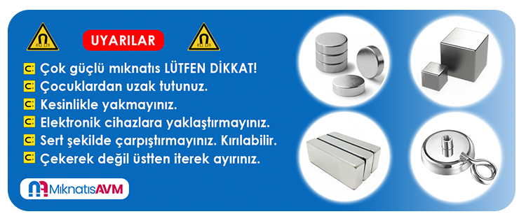 Mıknatıs AVM Uyarıları