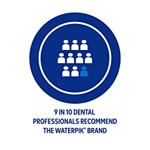 10 diş hekiminden 9'u waterpik'i tavsiye ediyor