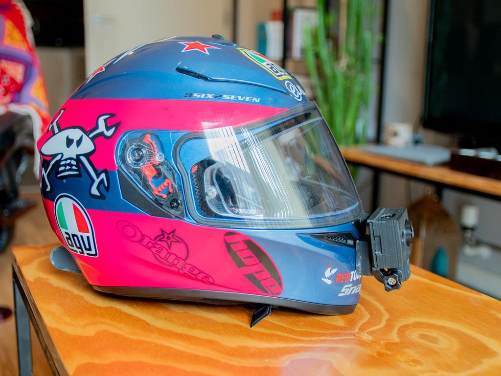 Agv K-3 Sv Kask Gopro Montaj Adaptörü Plastik Aparat