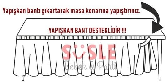 Masa Eteği Kurulum ve Kullanımı