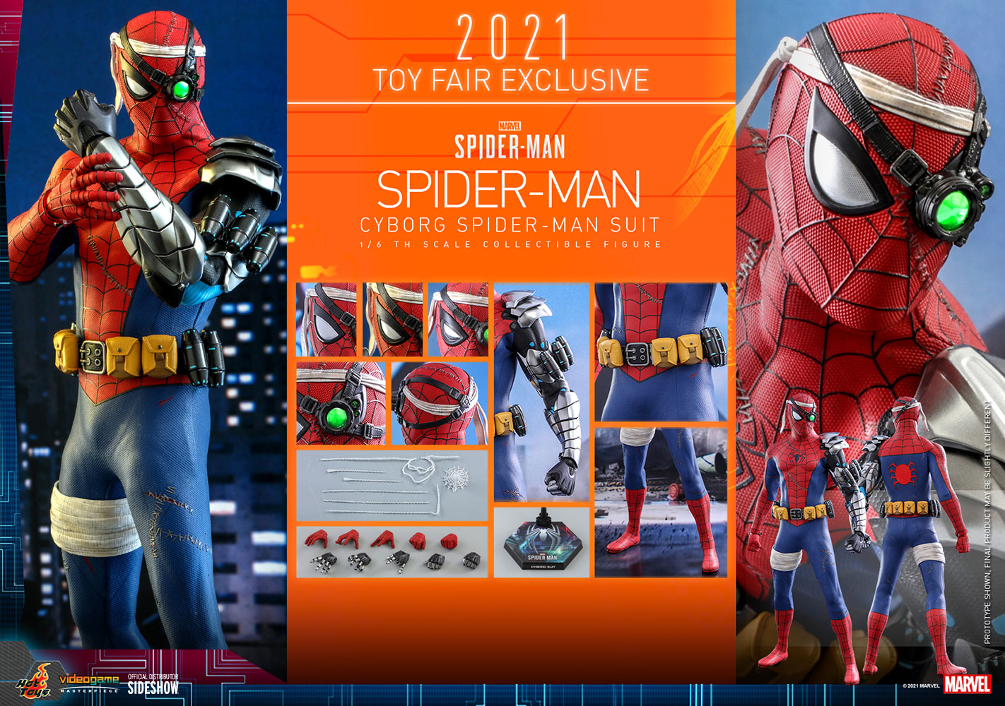 Hot toys marvel spider on sale man