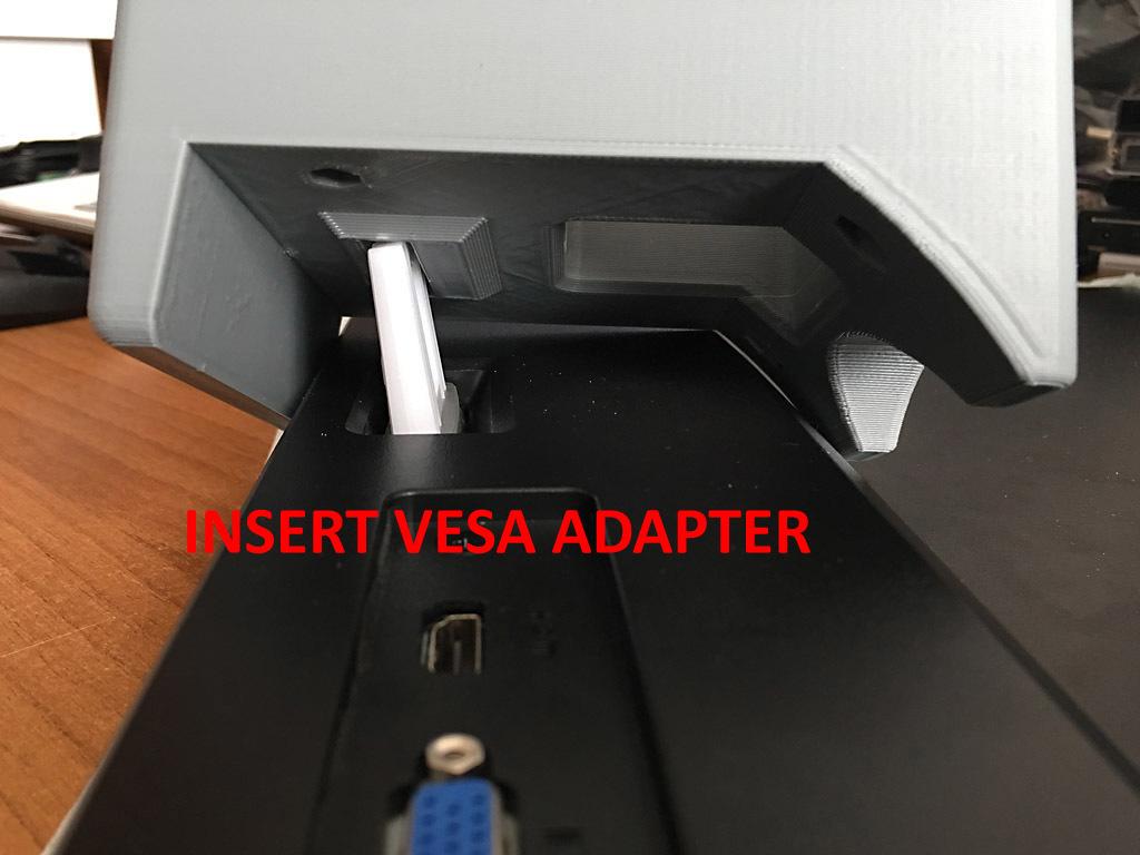  Hp 22Es Monitör - 75Mm Vesa Adaptörü Plastik Aparat