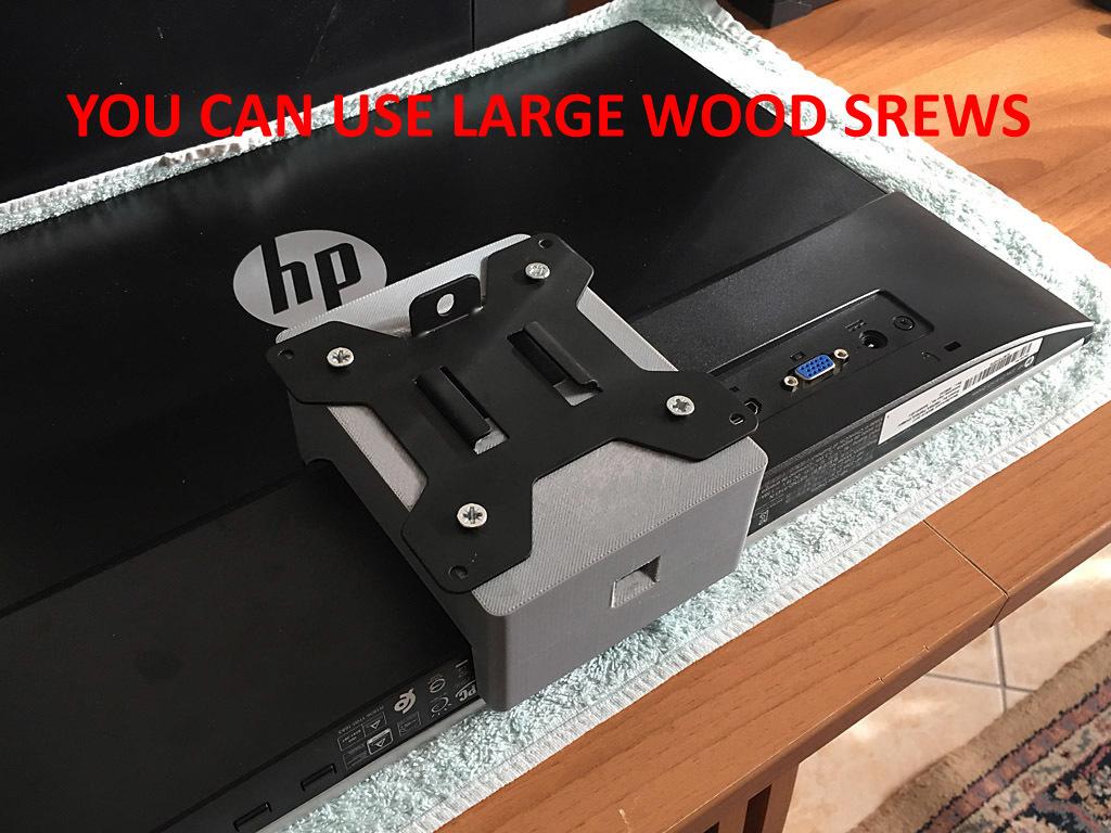  Hp 22Es Monitör - 75Mm Vesa Adaptörü Plastik Aparat