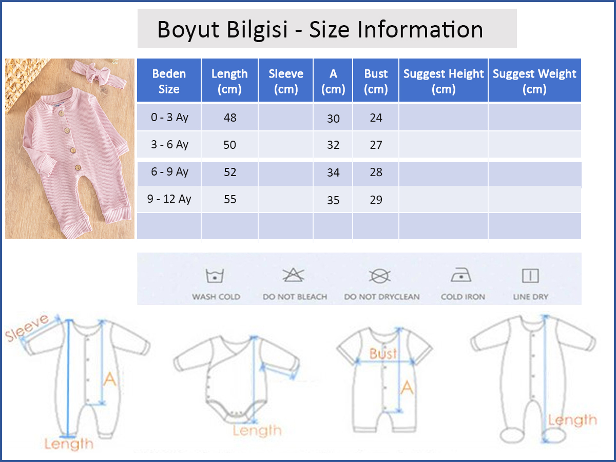 Babymod kız bebek tulum