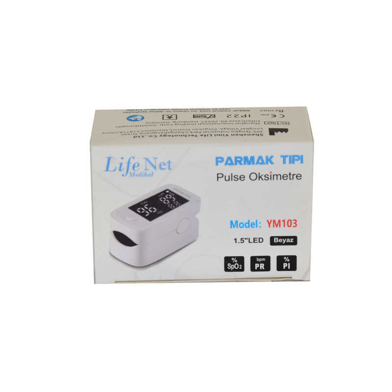 LİFE NET MEDİKAL DİJİTAL PULSE OKSİMETRE PARMAKTAN NABIZ ÖLÇER TAŞINABİLİR OXİMETER YM103