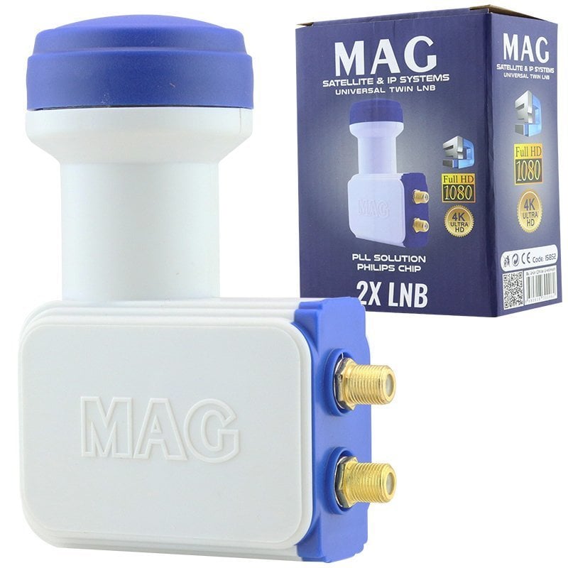 Mag Full HD Twin Çiftli LNB 0.1dB