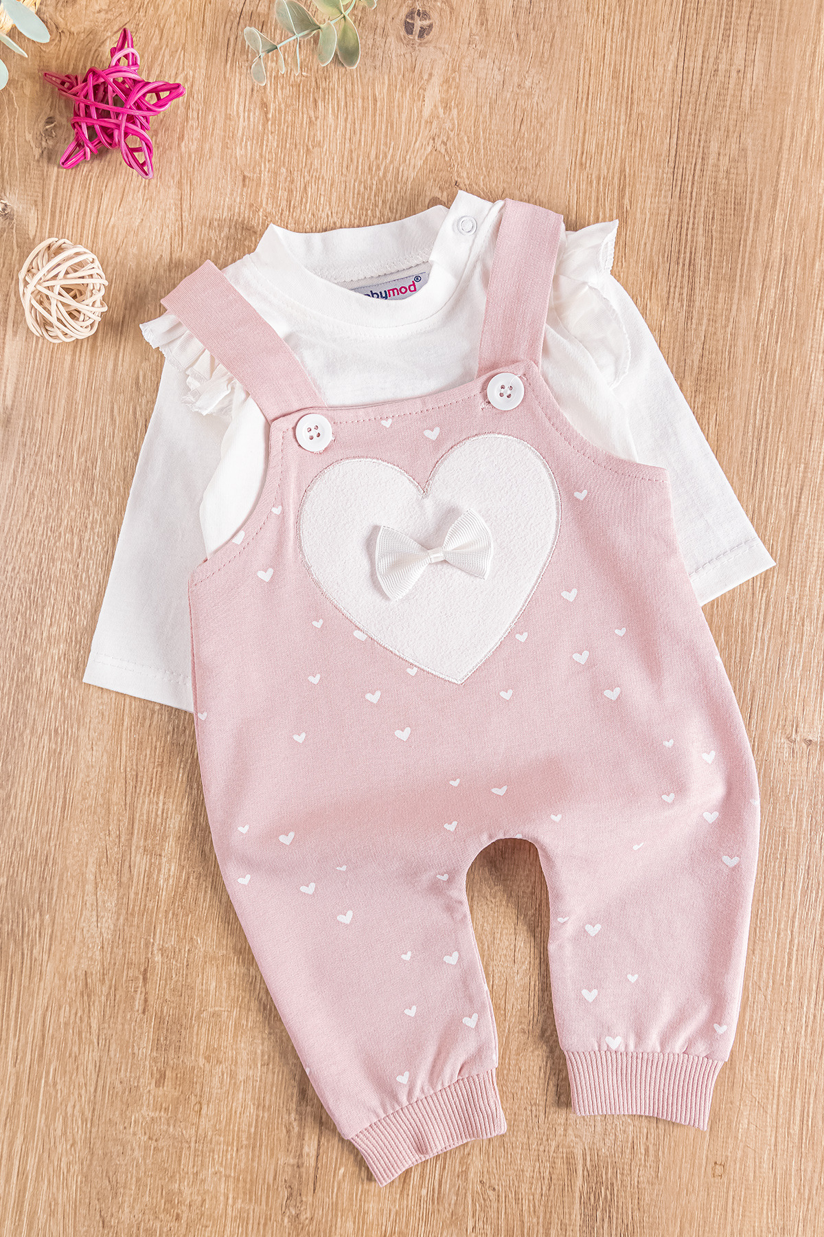 Babymod kız bebek tulum