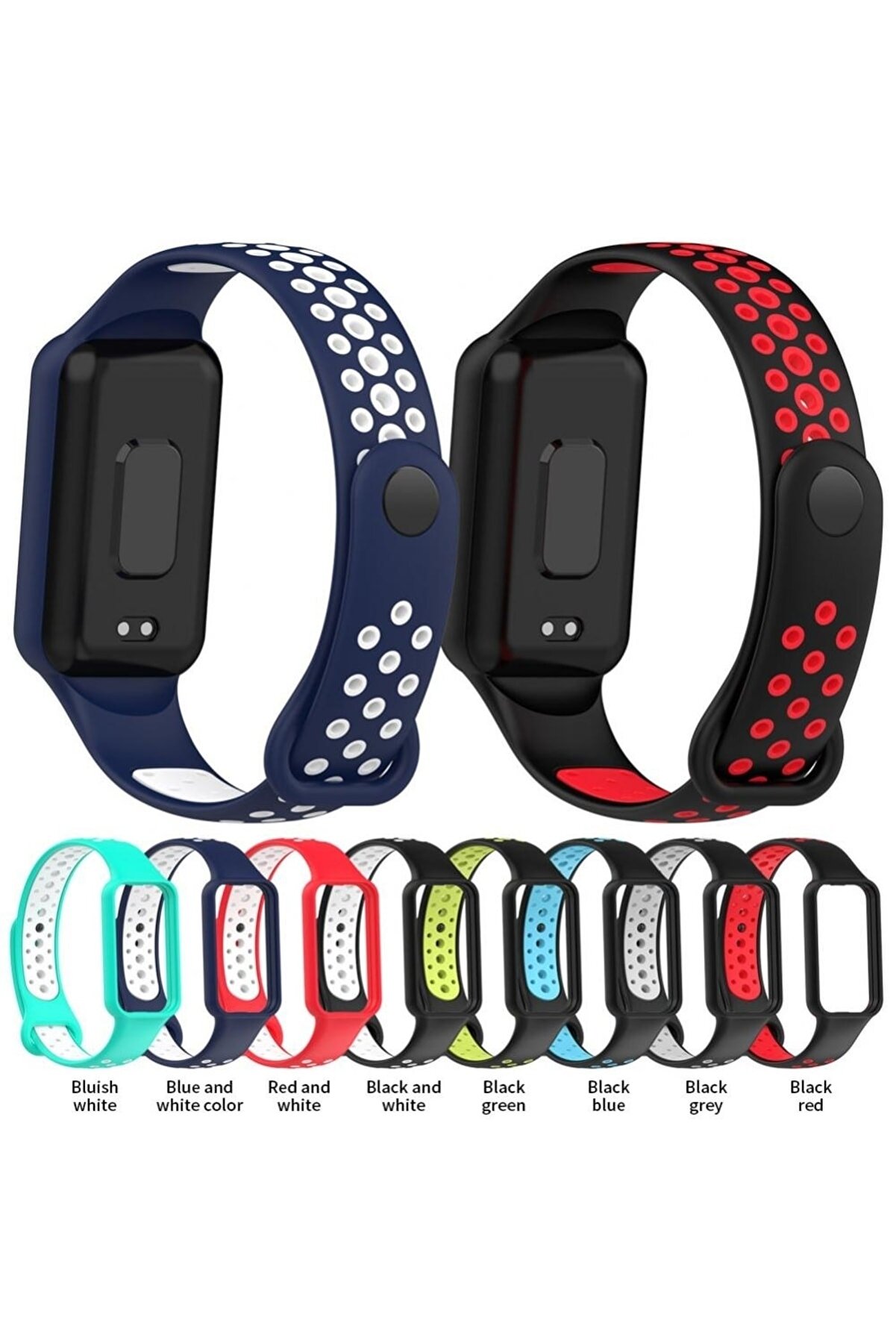 Ekoodukkan Amazfit Band 7 Akıllı Bileklik Uyumlu Spor Kordon Kayış