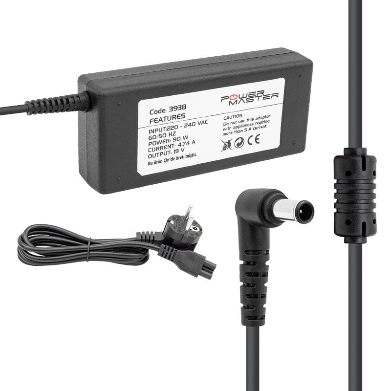 Powermaster 19.5V 4.74A Notebook Adaptörü