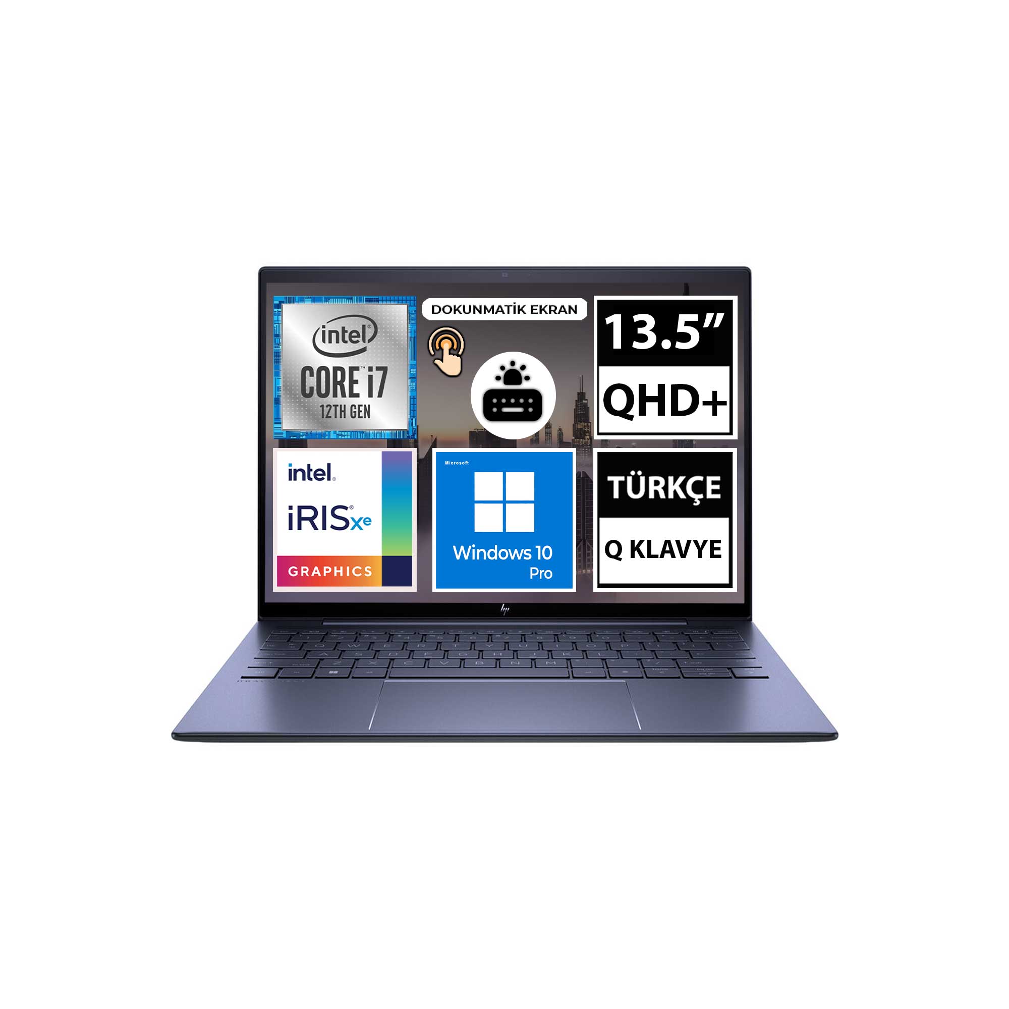 HP Elite Dragonfly G3 5Z6A5EA i7-1255U 16GB 1TBSSD 13.5 Fiyatı