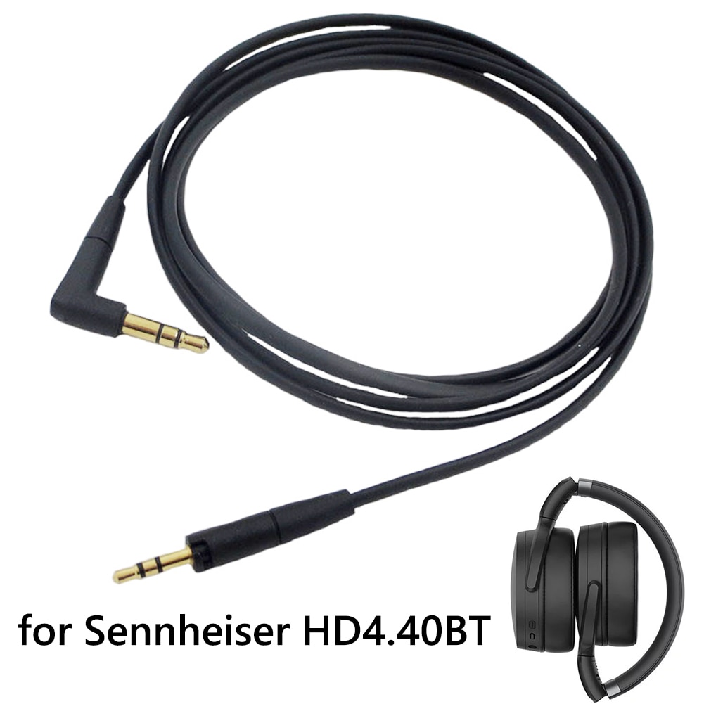 thumbnail interactive-video image 1 of Adhiper Audio Cable For HD450bt Cable,Compatible With Sennheiser Momentum 3, Momentum 2, HD 400S, HD1, HD 4.50 SE, HD 450BT, HD 4.40, HD 4.30G Cable, 2.5mm Replacement Cable(1.45M/Black 1 of 13