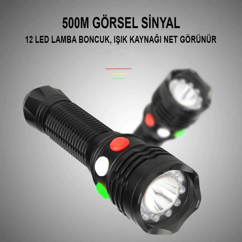 Powermaster Şarj Edilebilir 3 Watt Ledli El Feneri