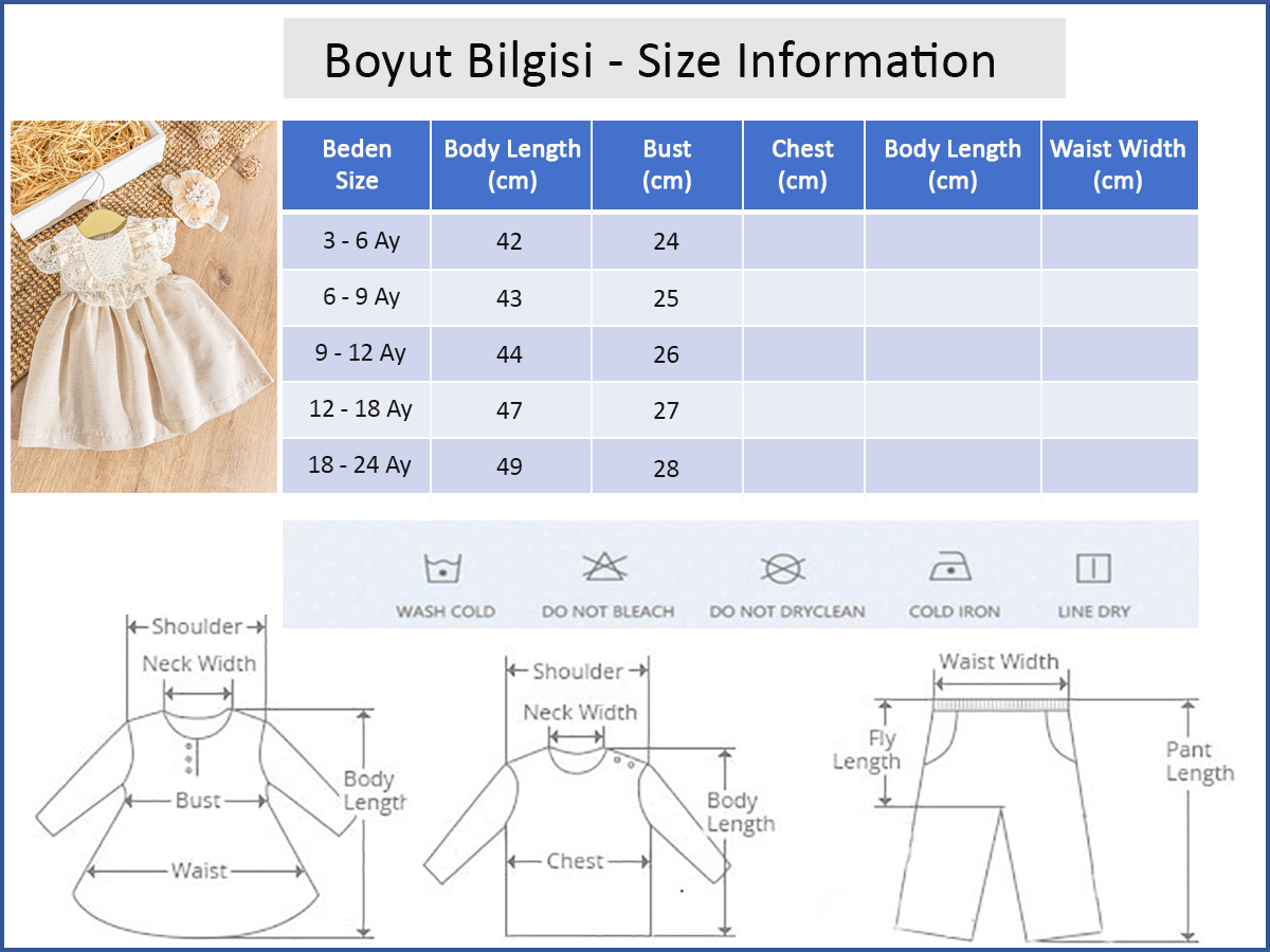 Babymod kız bebek elbise