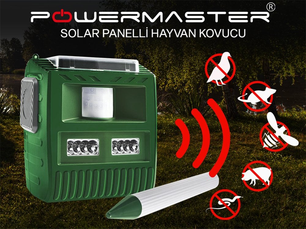 Powermaster Solar Yaban Domuzu Ve Hayvan Kovucu