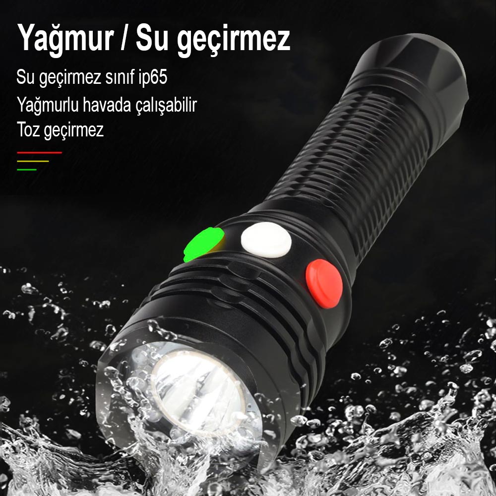 Powermaster Şarj Edilebilir 3 Watt Ledli El Feneri