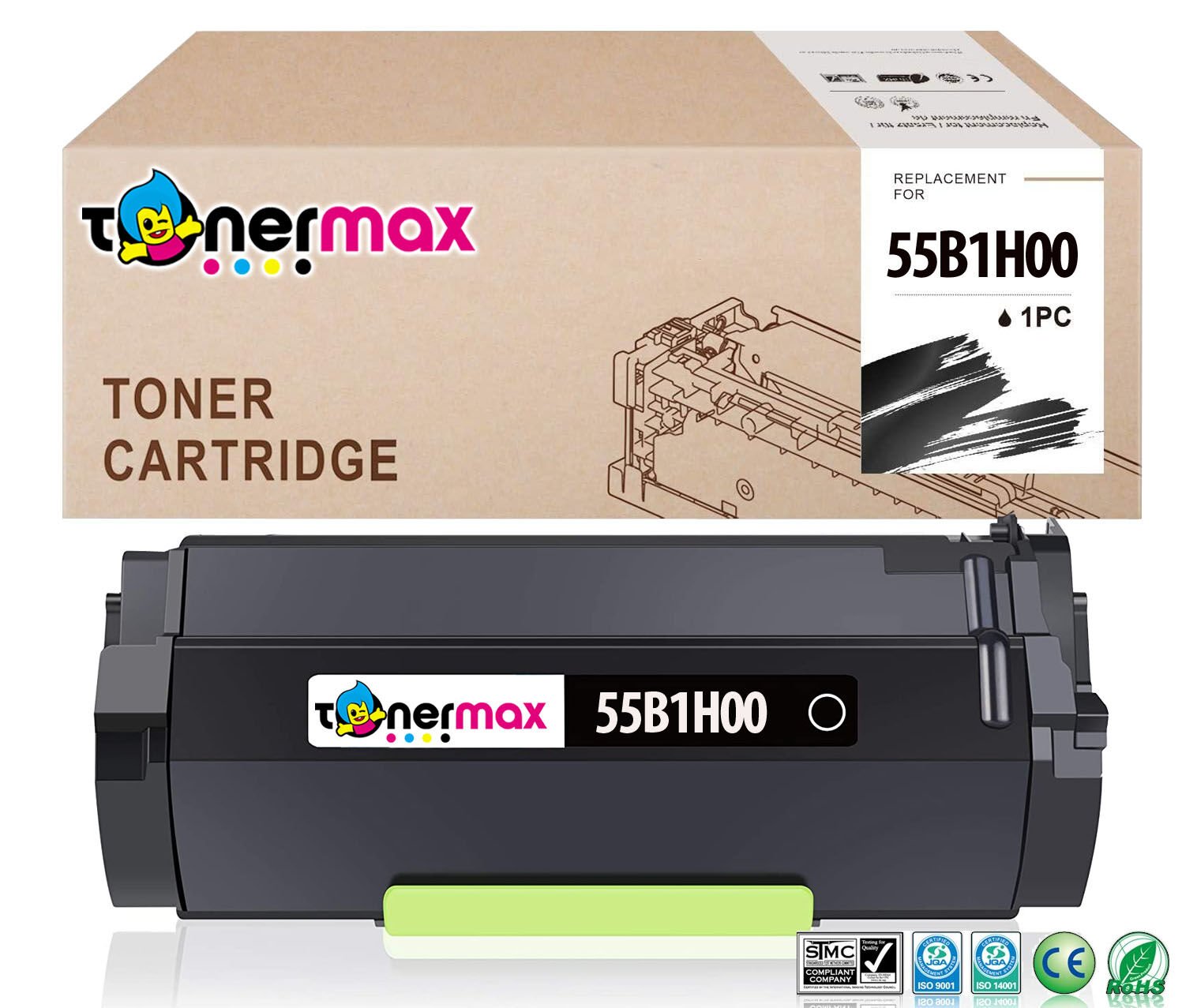 Lexmark MS331-55B1H00 Muadil Toner Yüksek Kapasite / MS331 / MS431 / MX331 / MX431