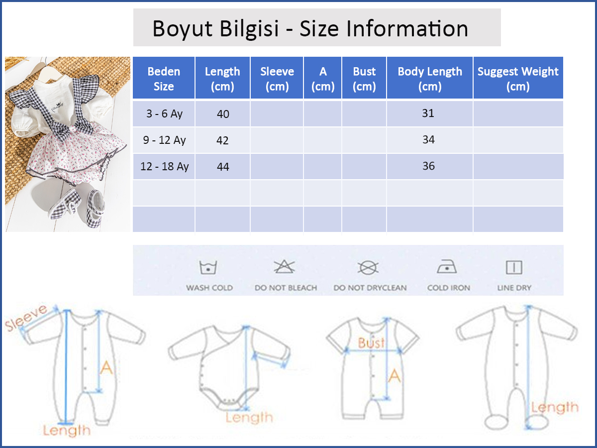 Babymod kız bebek tulum salopet