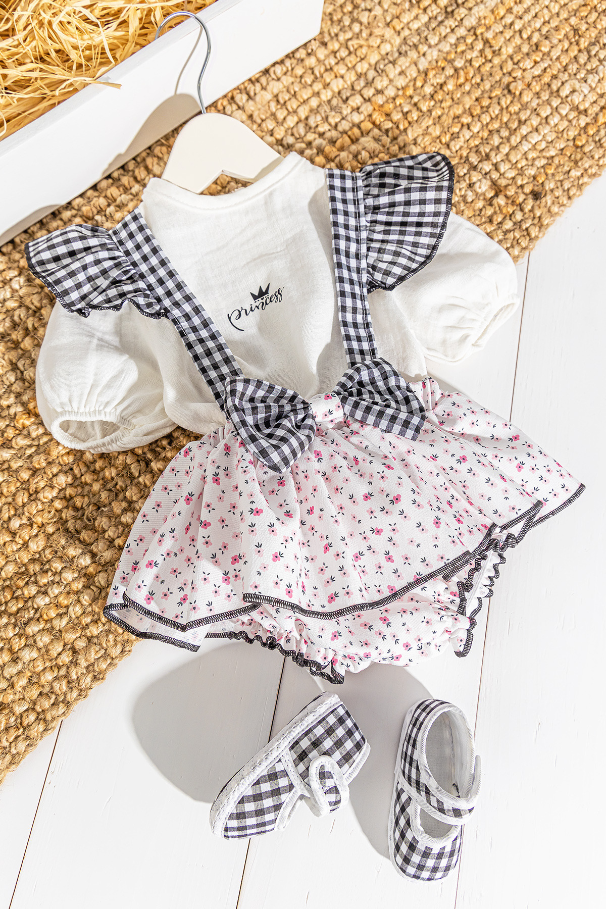 Babymod kız bebek tulum salopet