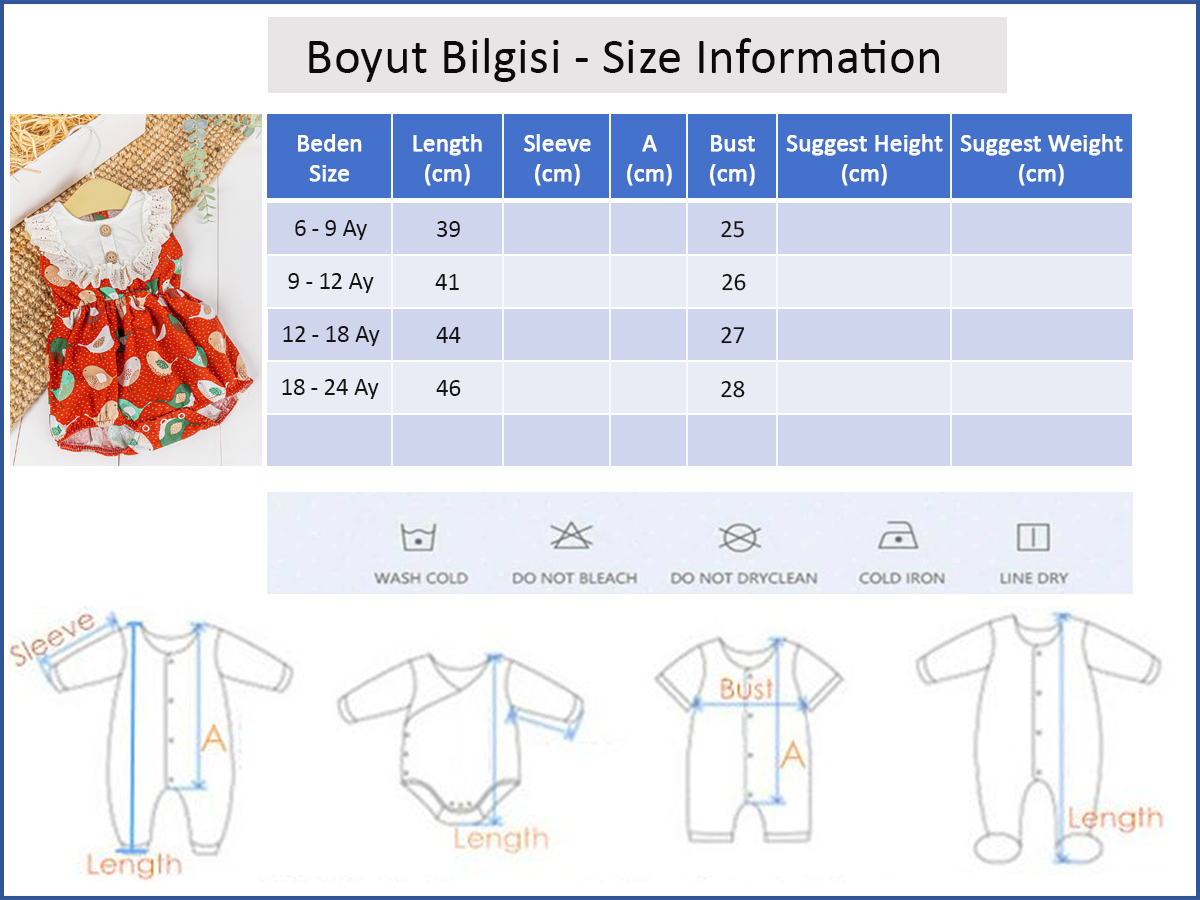 Babymod kız bebek tulum