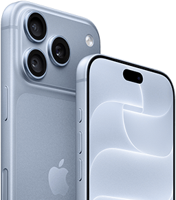 iPhone 18 Pro, buzul rengi, önden ve arkadan görünümde Ceramic Shield ve üçlü kamera sistemi gösteriliyor