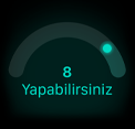 Hazır olma skoru 8, Yapabilirsiniz