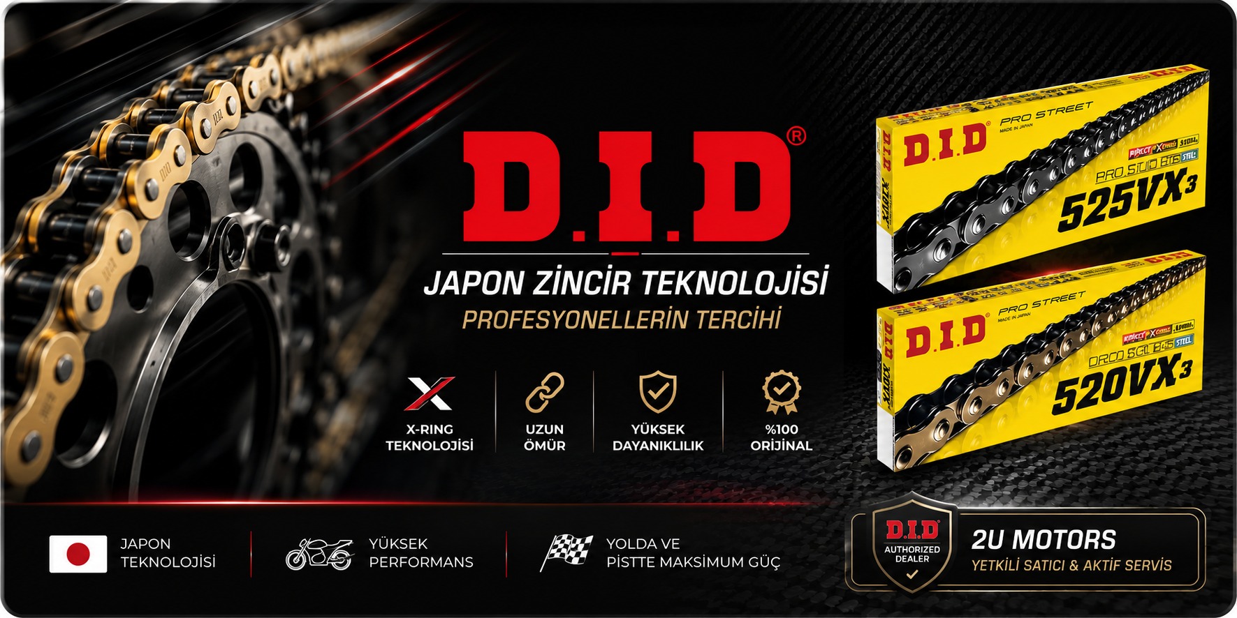 D.I.D. Zincir ve Dişli Setleri