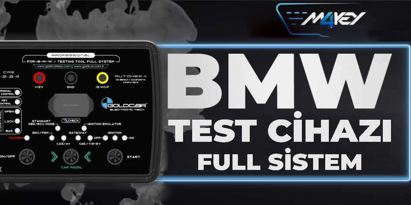 M4KEY BMW TEST CİHAZLARI