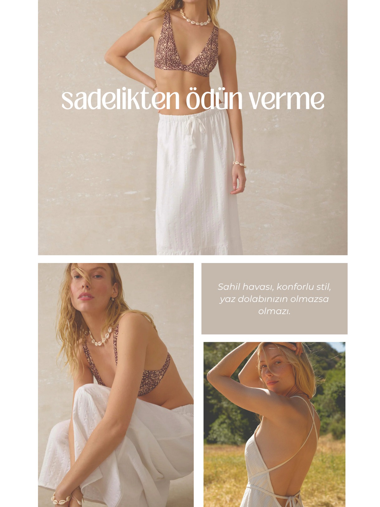 🔸 Evde, Plajda, Her Yerde