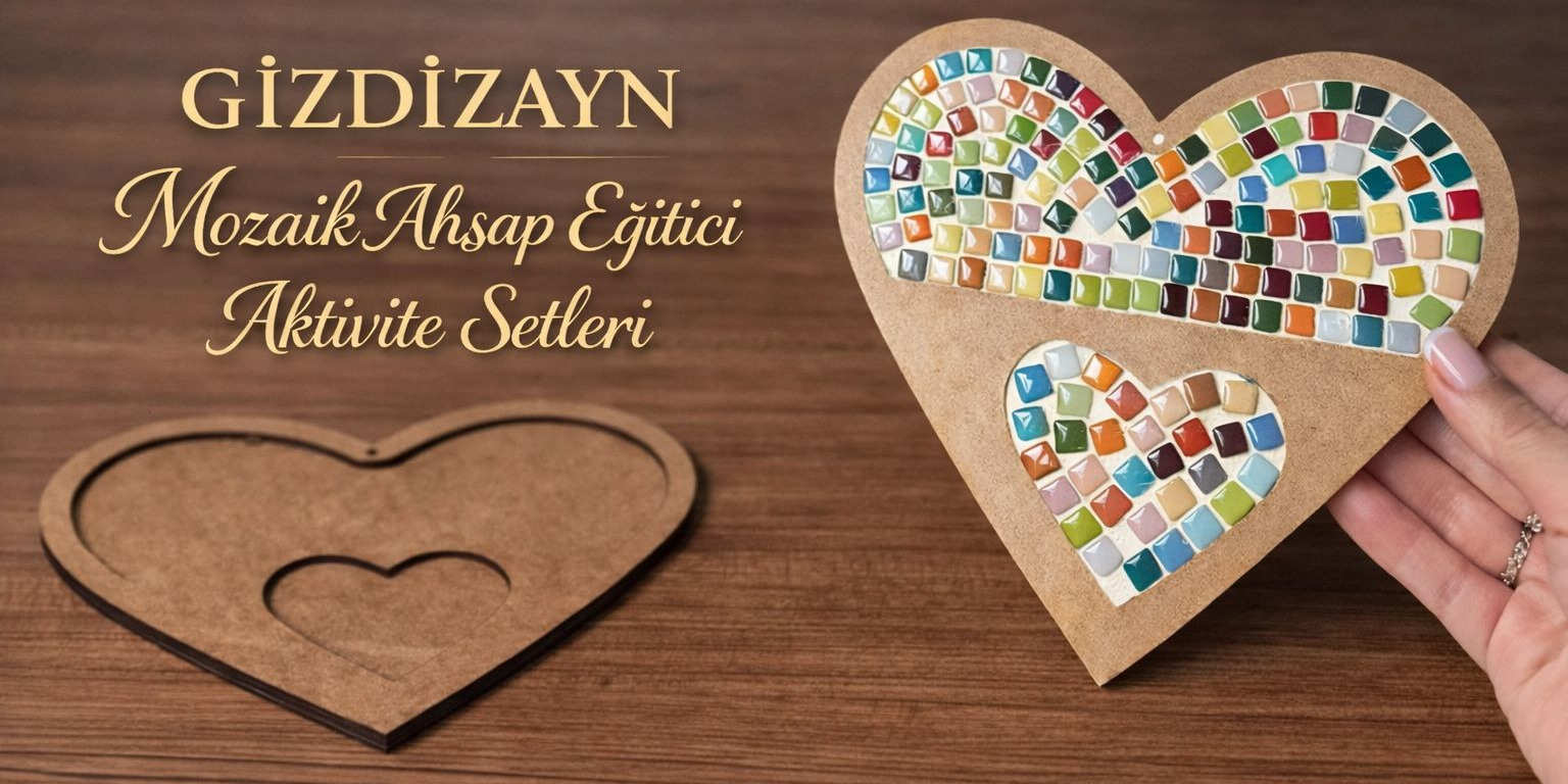 Mozaik Ahşap Aktivite Setleri