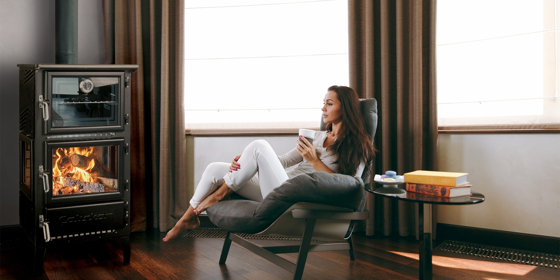ŞÖMİNE KEYFİ EVİNZDE