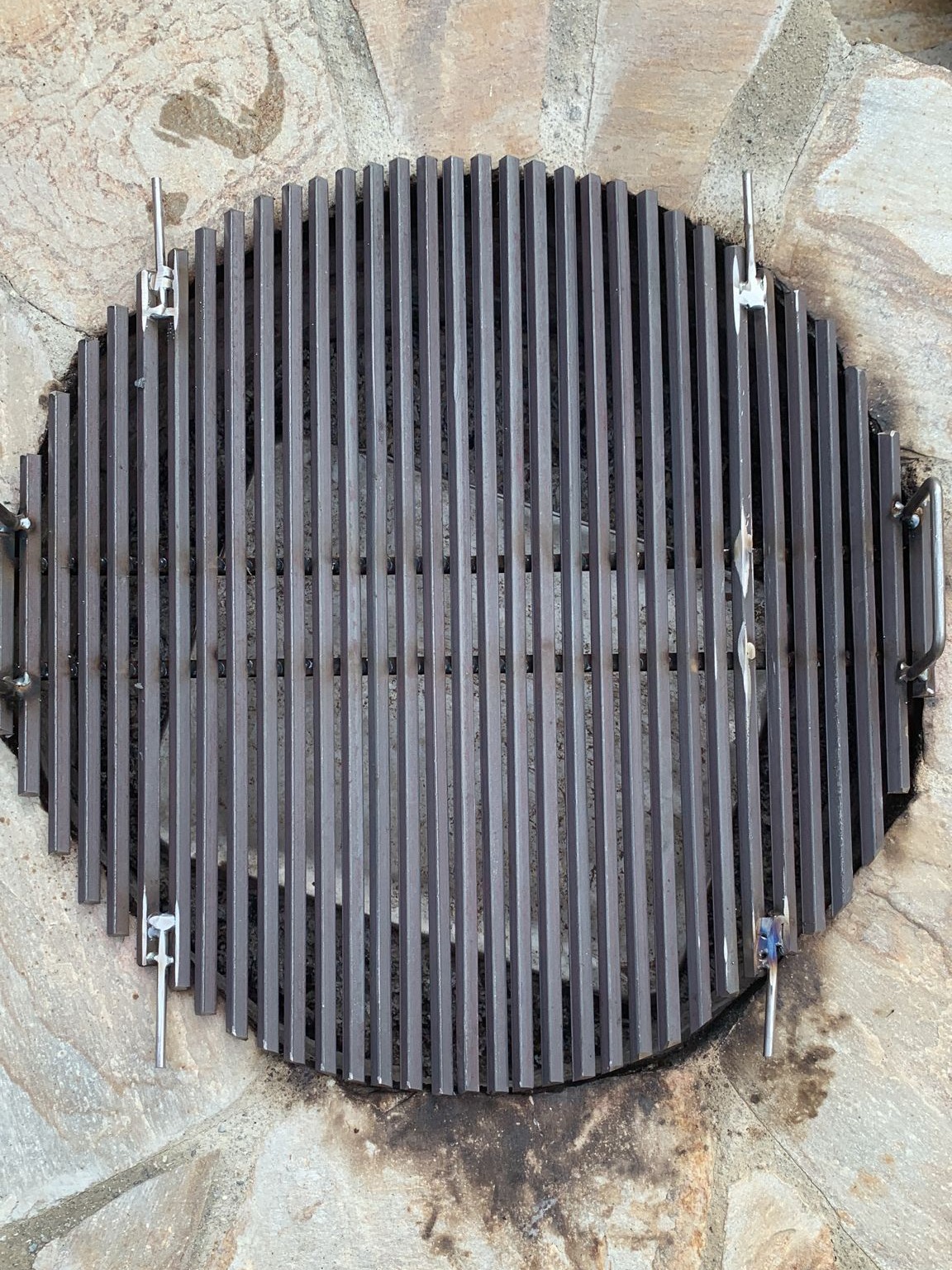 60 cm çapında tandır üzerine uygulama