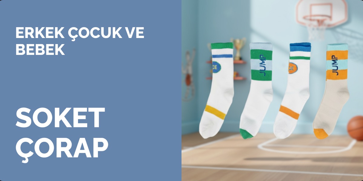 Erkek Soket Çorap