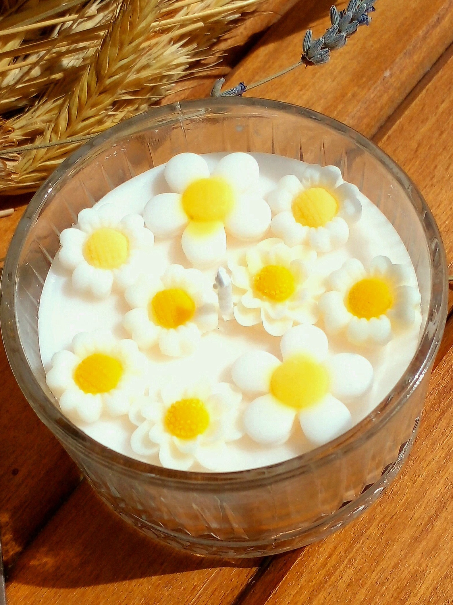 PAPATYA FİGÜRLÜ SOYA MUM