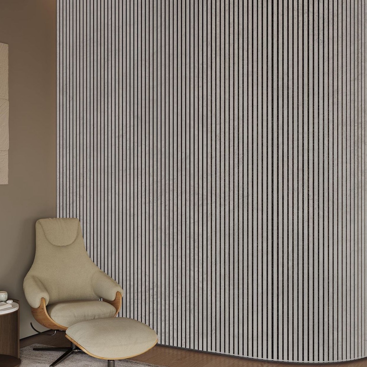 Beton Gri Slim Panel 