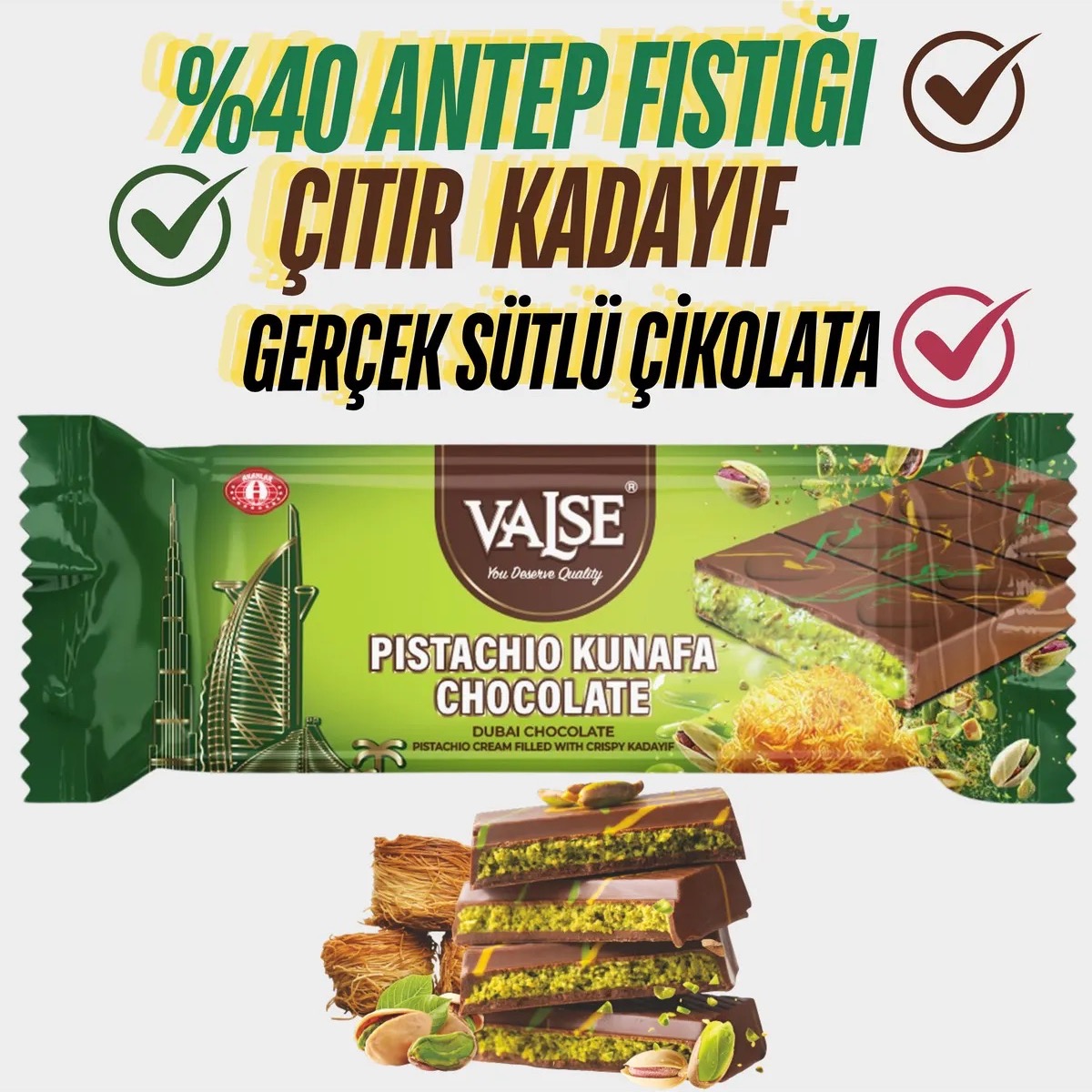 VALSE DUBAİ ÇİKOLATASI