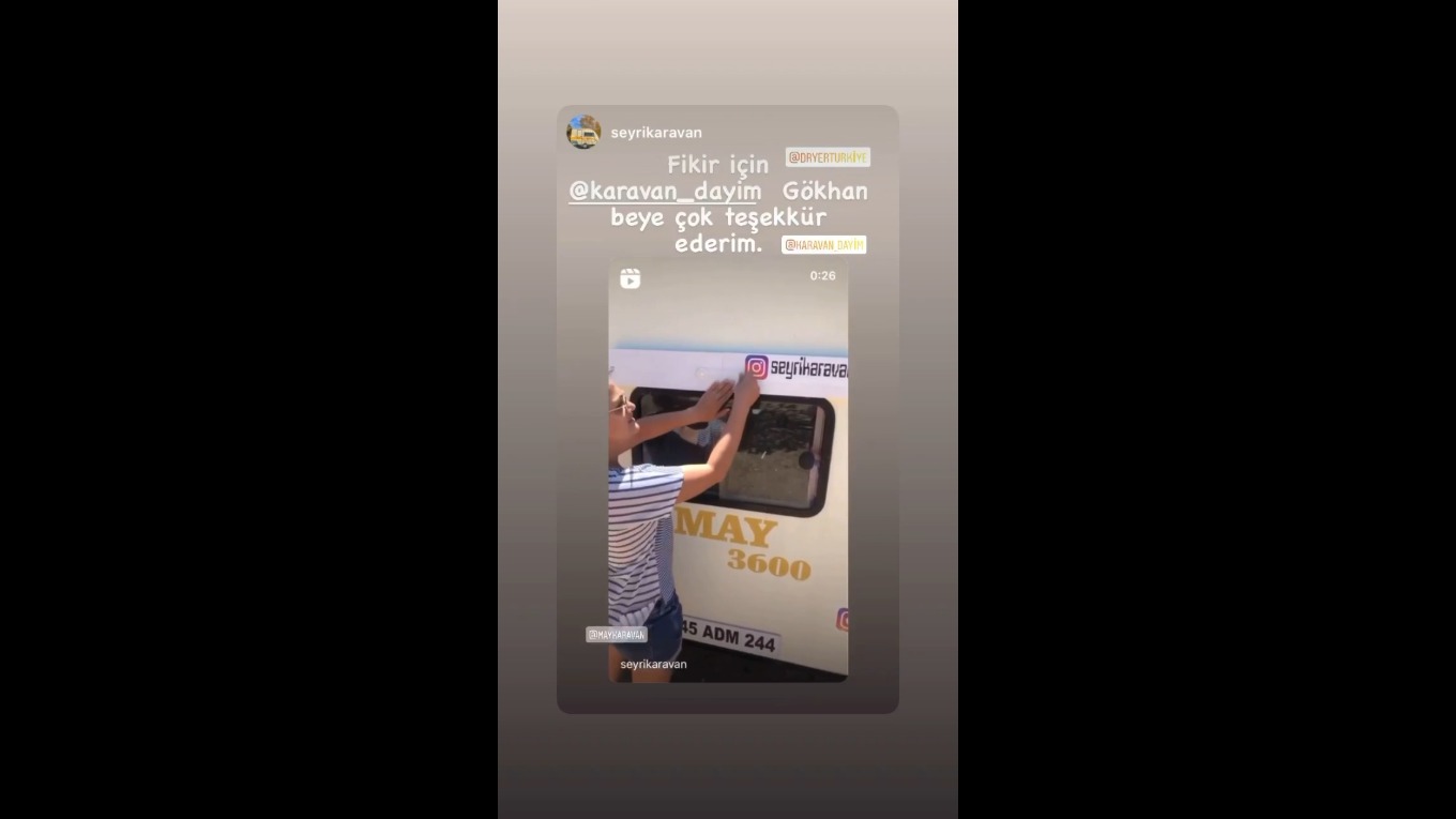 karavanlar için çamaşırlık