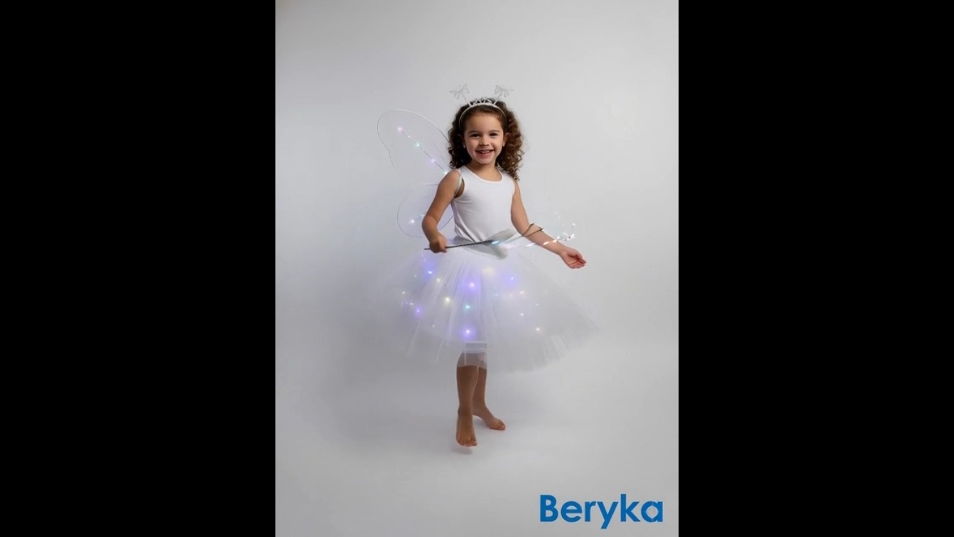 Led Işıklı Kelebek Kanat 