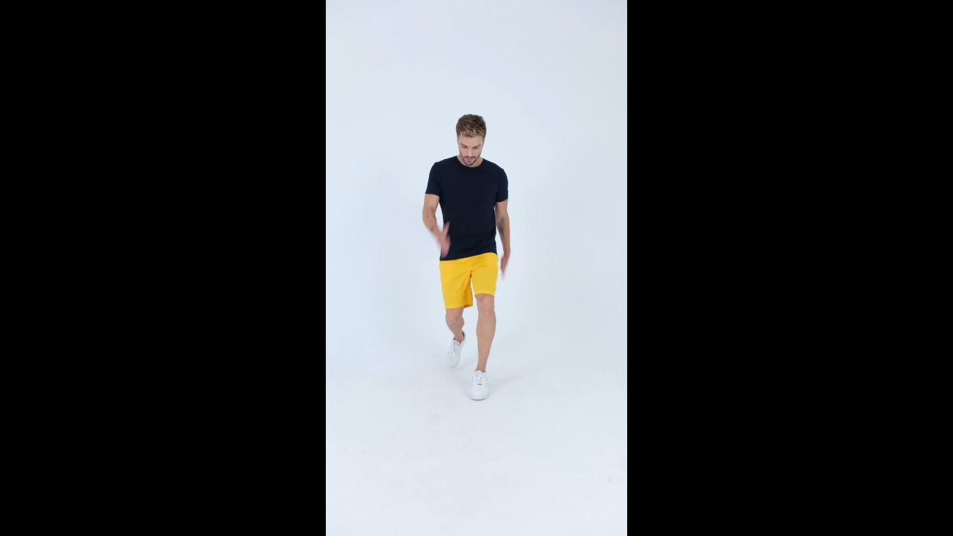 Zoma Hector Sarı Spor Şort