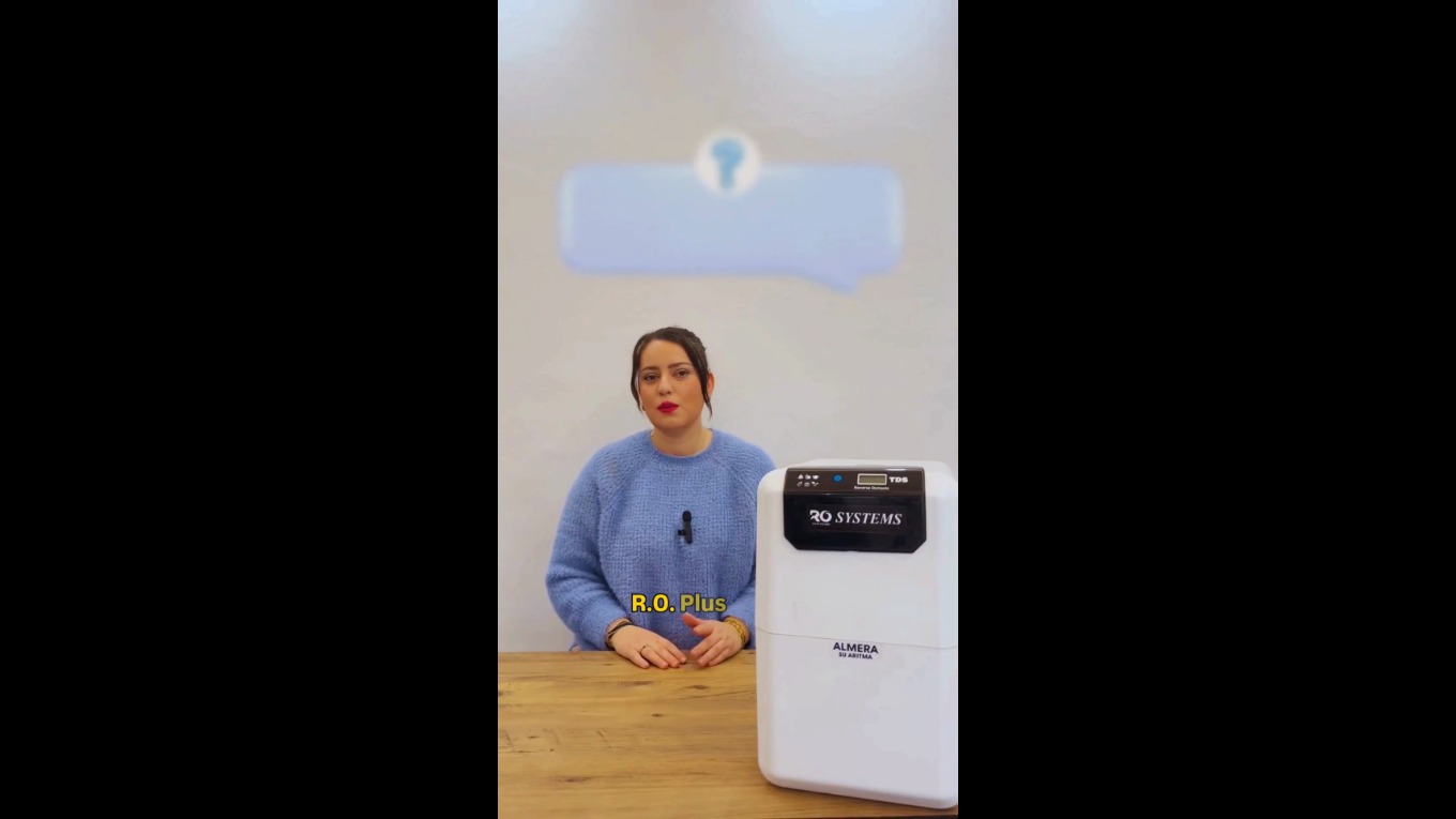 R.O. Plus Dijital Su Arıtma Cihazı Avantajları