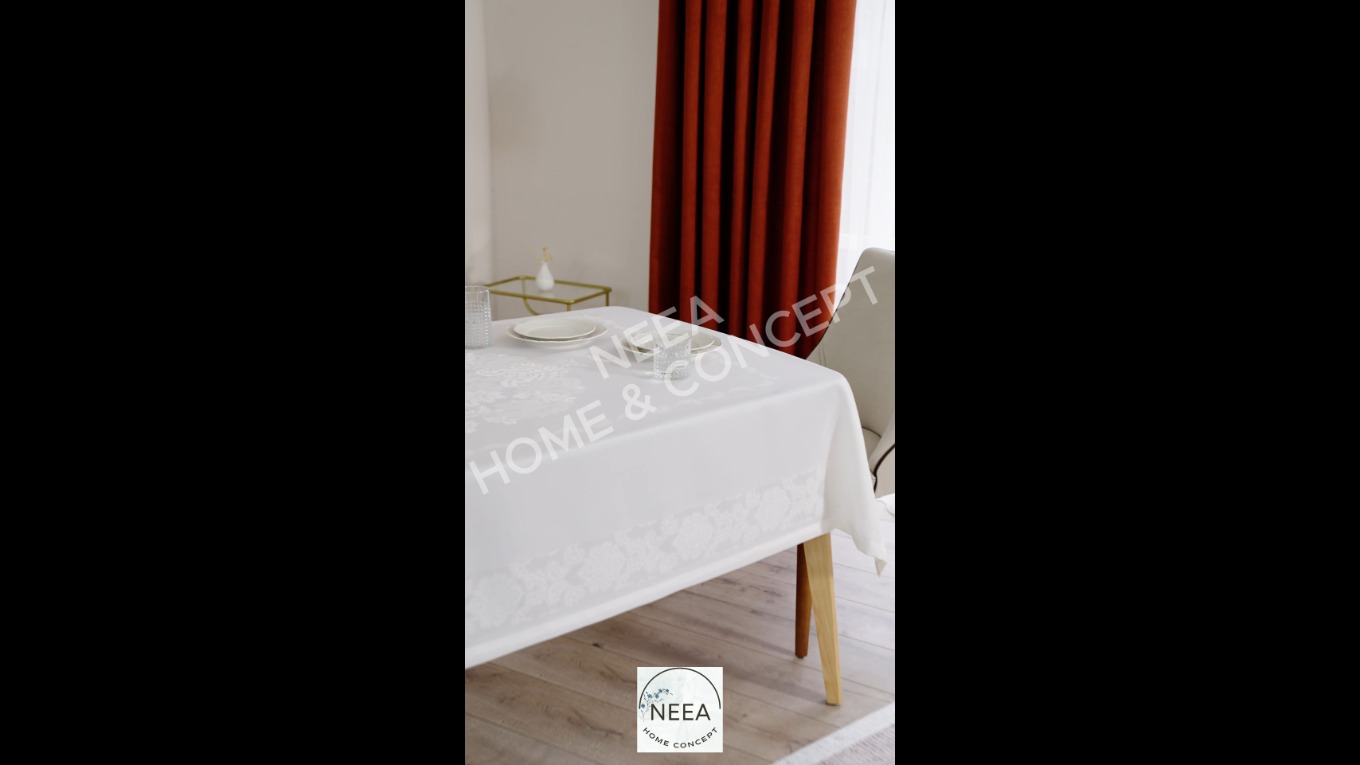 NEEA HOME Jakarlı Kenar İşlemeli