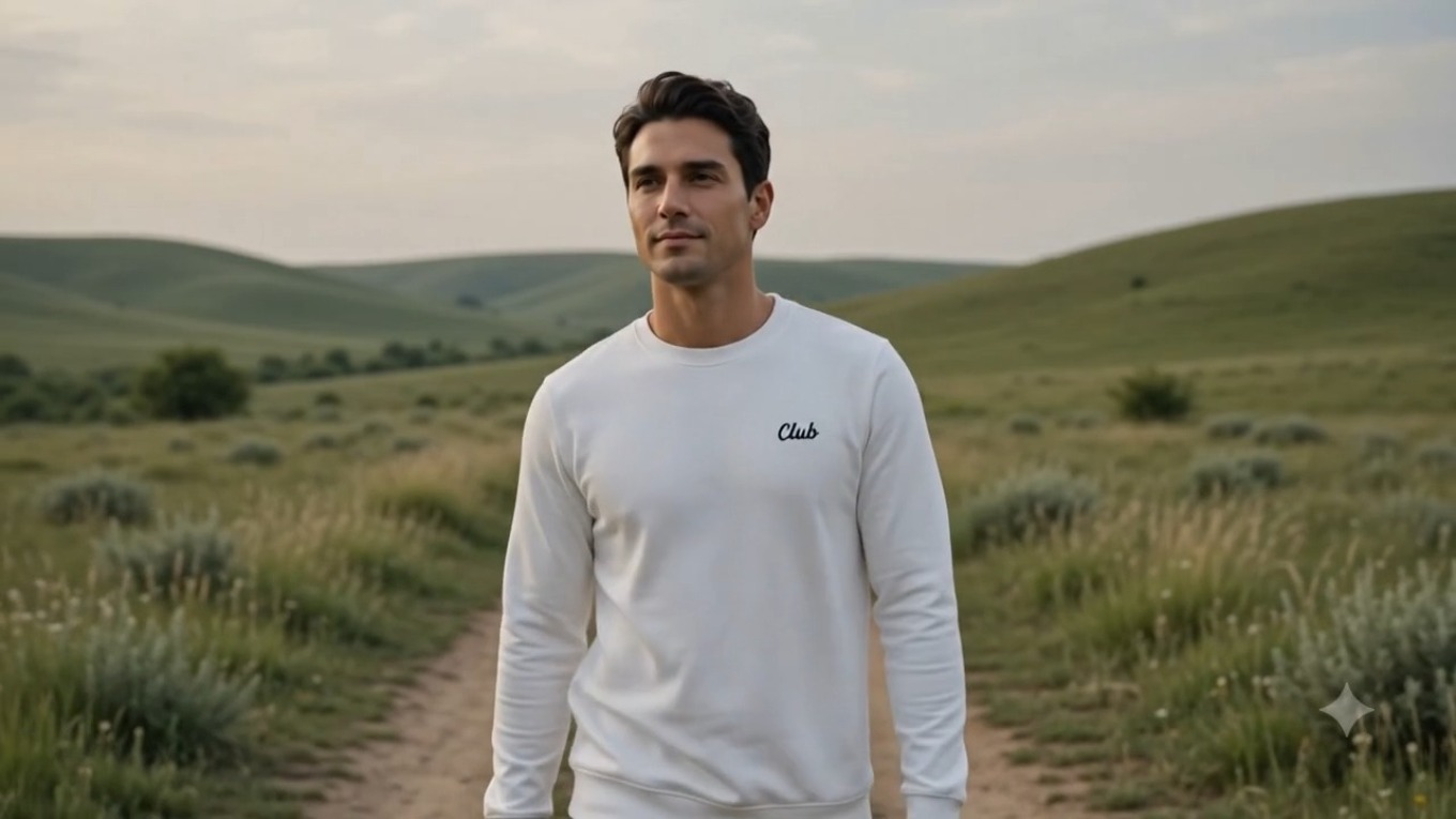 Beyaz Sweatshirt