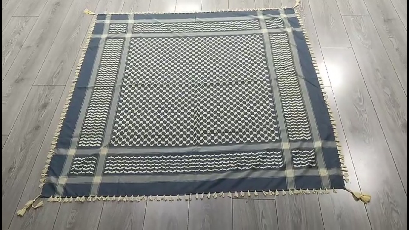 pamuklu 120*120 cm boyutunda puşi