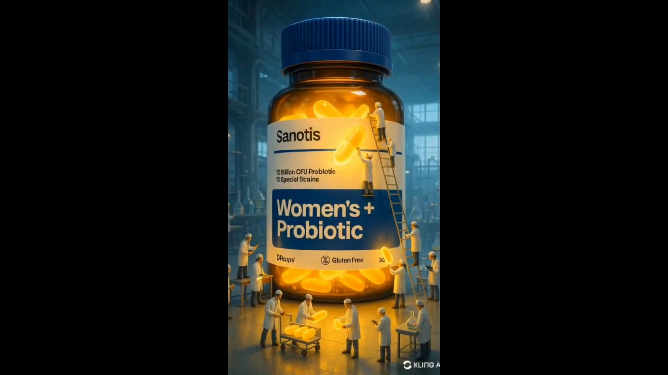 Sanotis Women's Probiotic Kadınlar İçin Probiyotik