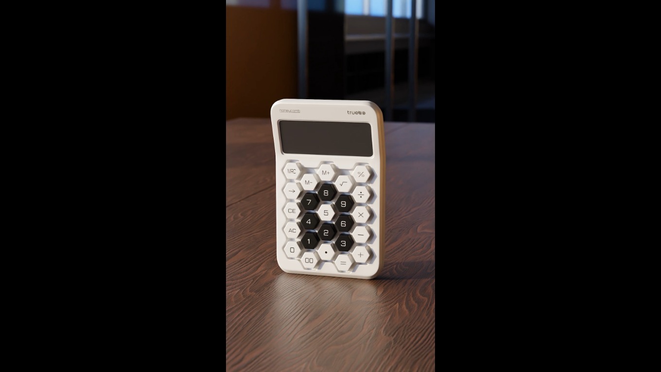 Truebo - HoneyComb Beyaz