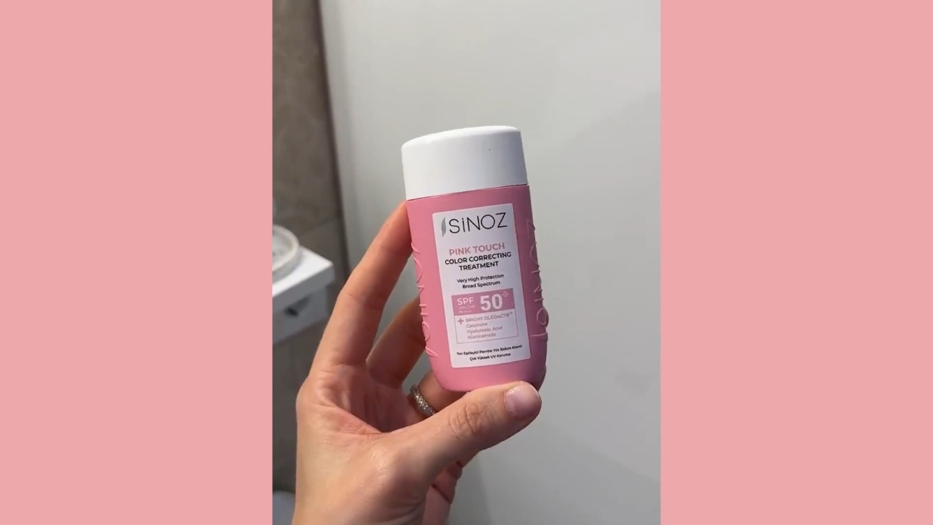 Pink Touch Ton Eşitleyici Pembe Yüz Güneş Kremi