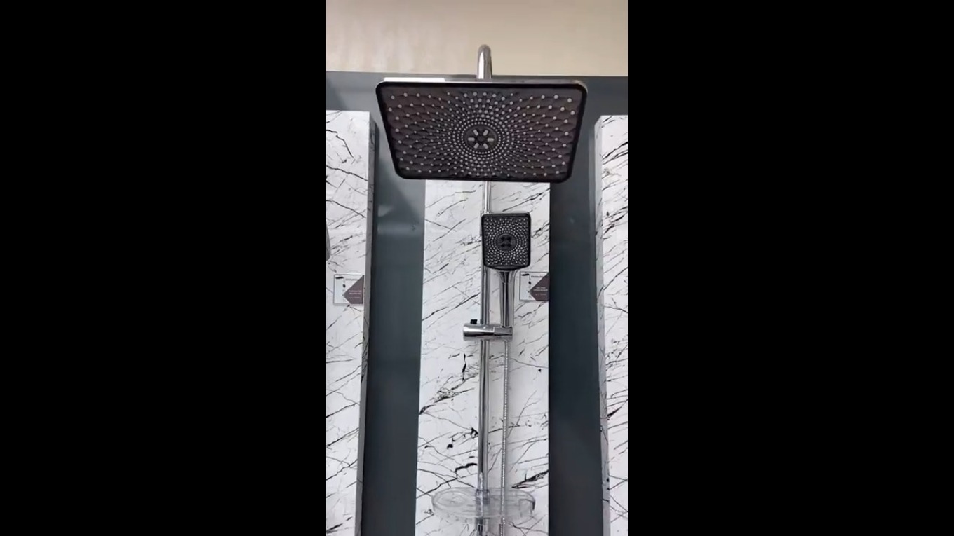 Voda Kare Duş Seti | Kaliteyi Banyonuza Taşıyın