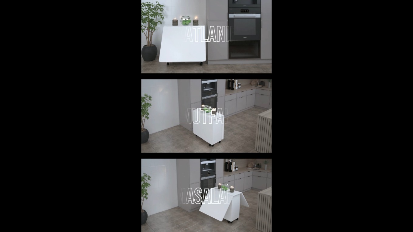 155cm Katlanır Masa