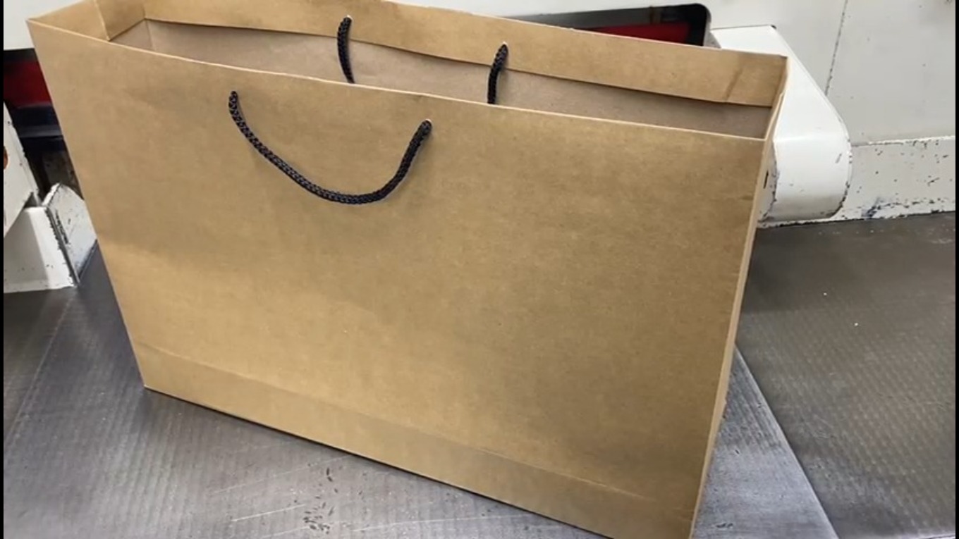 55x37x12 Kraft Çanta