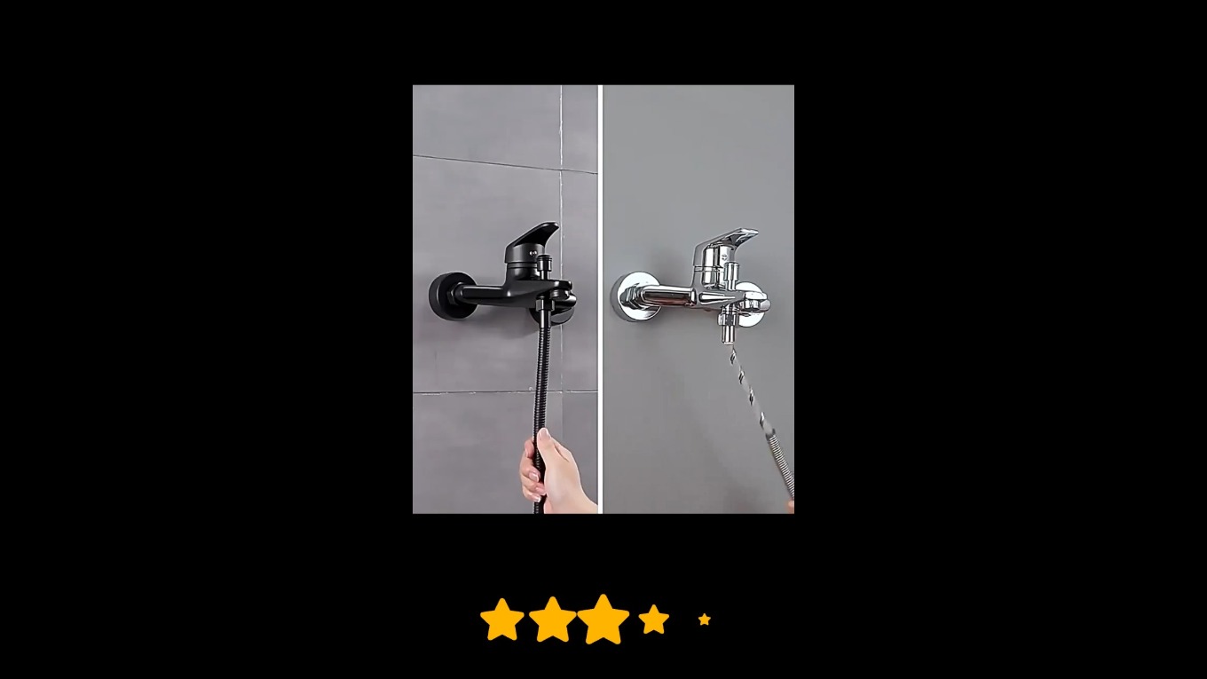 Valtemo Yeni Nesil Siyah Çelik Hortum